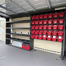 Aménagement rangement véhicules